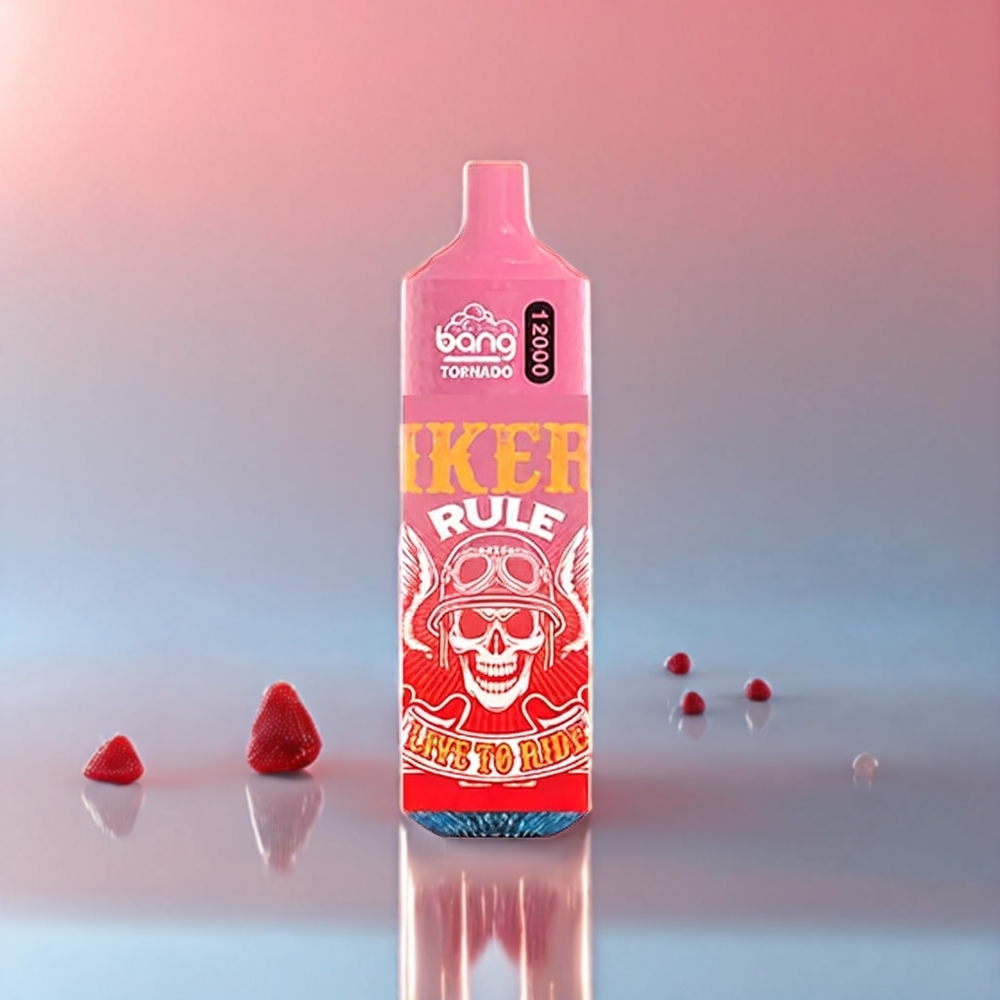 Bang Tornado 12000 Puffs Einweg-Vape Erdbeere Himbeere Eis - 23ml, 650 mAh, 0-5% Nikotin, Schweiz großhandel
