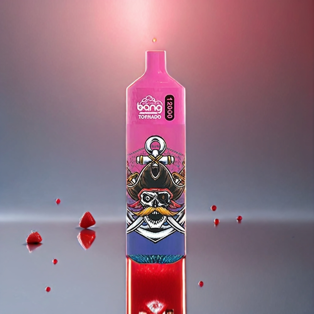 Bang Tornado 12000 Puffs Einweg-Vape Erdbeergeschmack – 23ml, 650 mAh, Schweiz Großhandel