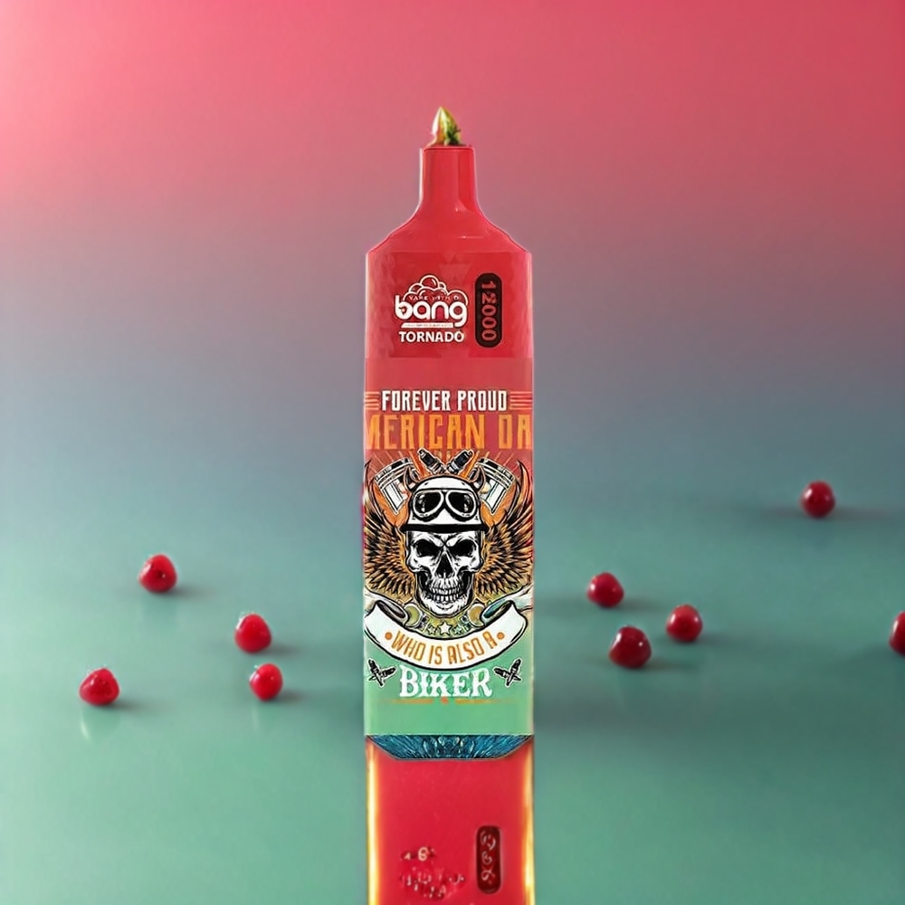 Bang Tornado 12000 Puffs Einweg-Vape Himbeere Wassermelone, 23ml E-Liquid, 650 mAh, Schweiz Großhandel