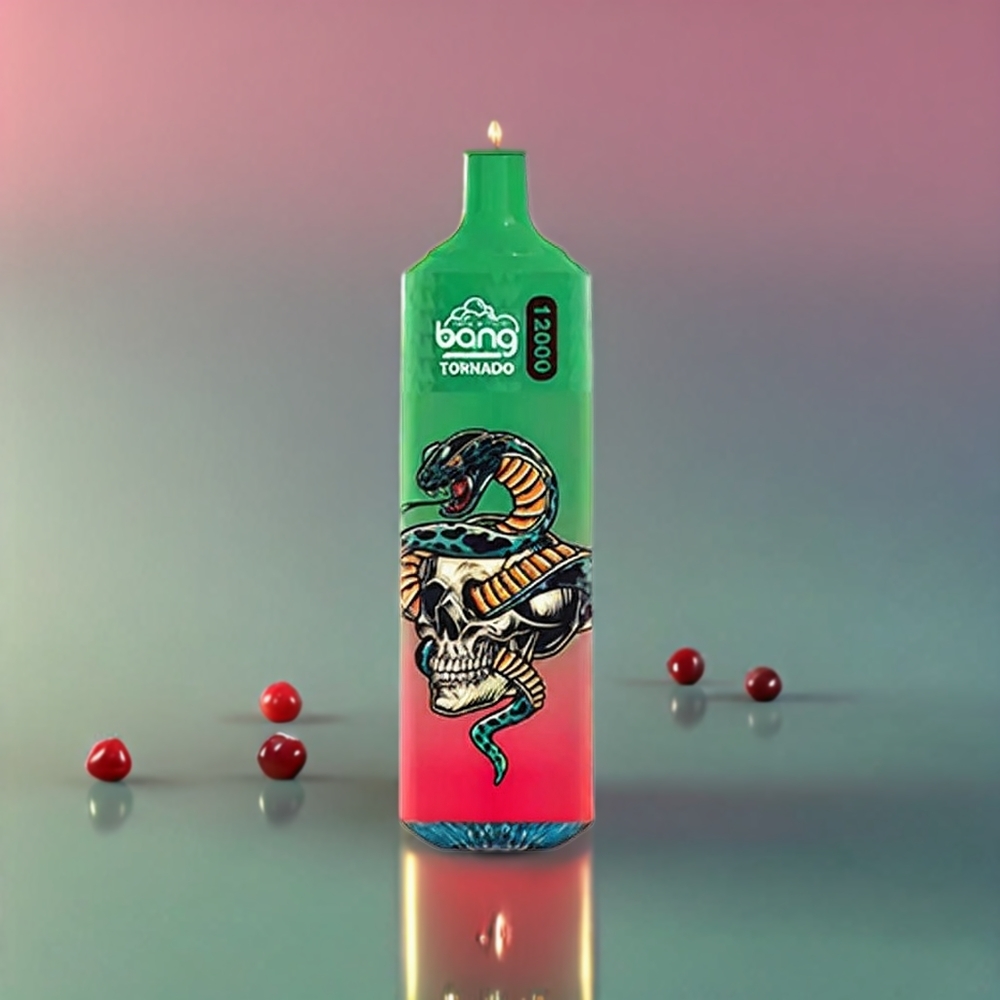 Bang Tornado 12000 Puffs Einweg-Vape Sauerapfel-Himbeere – 23ml, 650 mAh, 0-5% Nikotin – Schweiz Großhandel