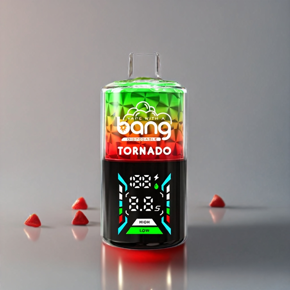 Bang Tornado 40000 Puffs Einweg-Vape Erdbeer-Wassermelone 0%/2%/3%/5% Nikotin 850mAh 40ml Schweiz Großhandel