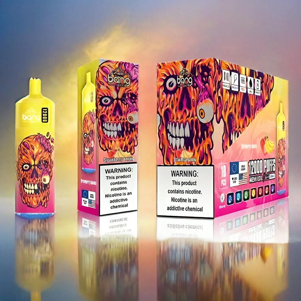 Bang Box 12000 Puffs Vape Erdbeer Banane 23ML 650mAh TYPE-C Schweiz großhandel