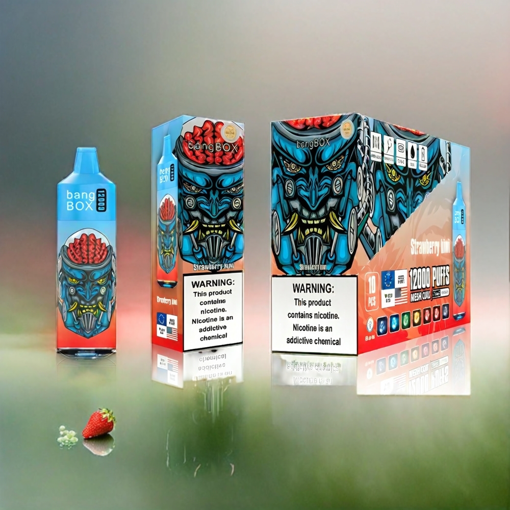 Bang Box 12000 Puffs Vape Erdbeer-Kiwi Schweiz Großhandel 23ML 650mAh TYPE-C
