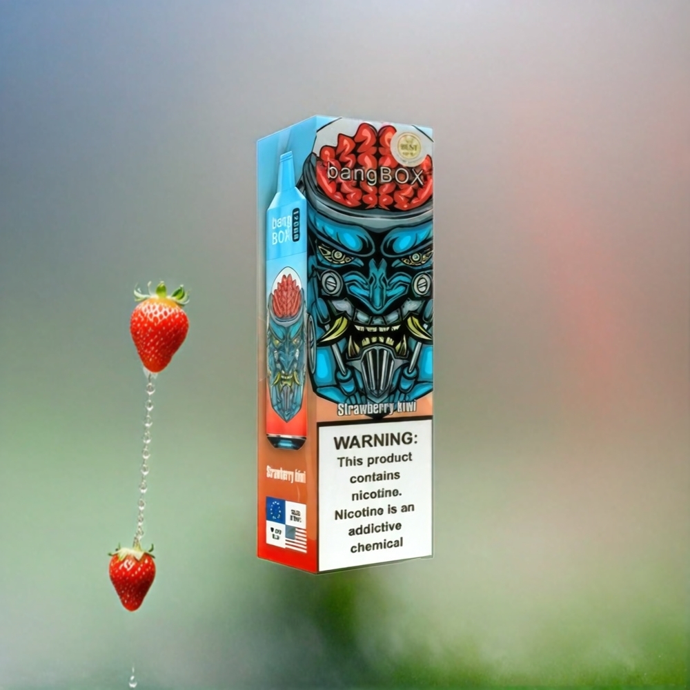 Bang Box 12000 Puffs Vape Erdbeer-Kiwi Schweiz Großhandel 23ML 650mAh TYPE-C