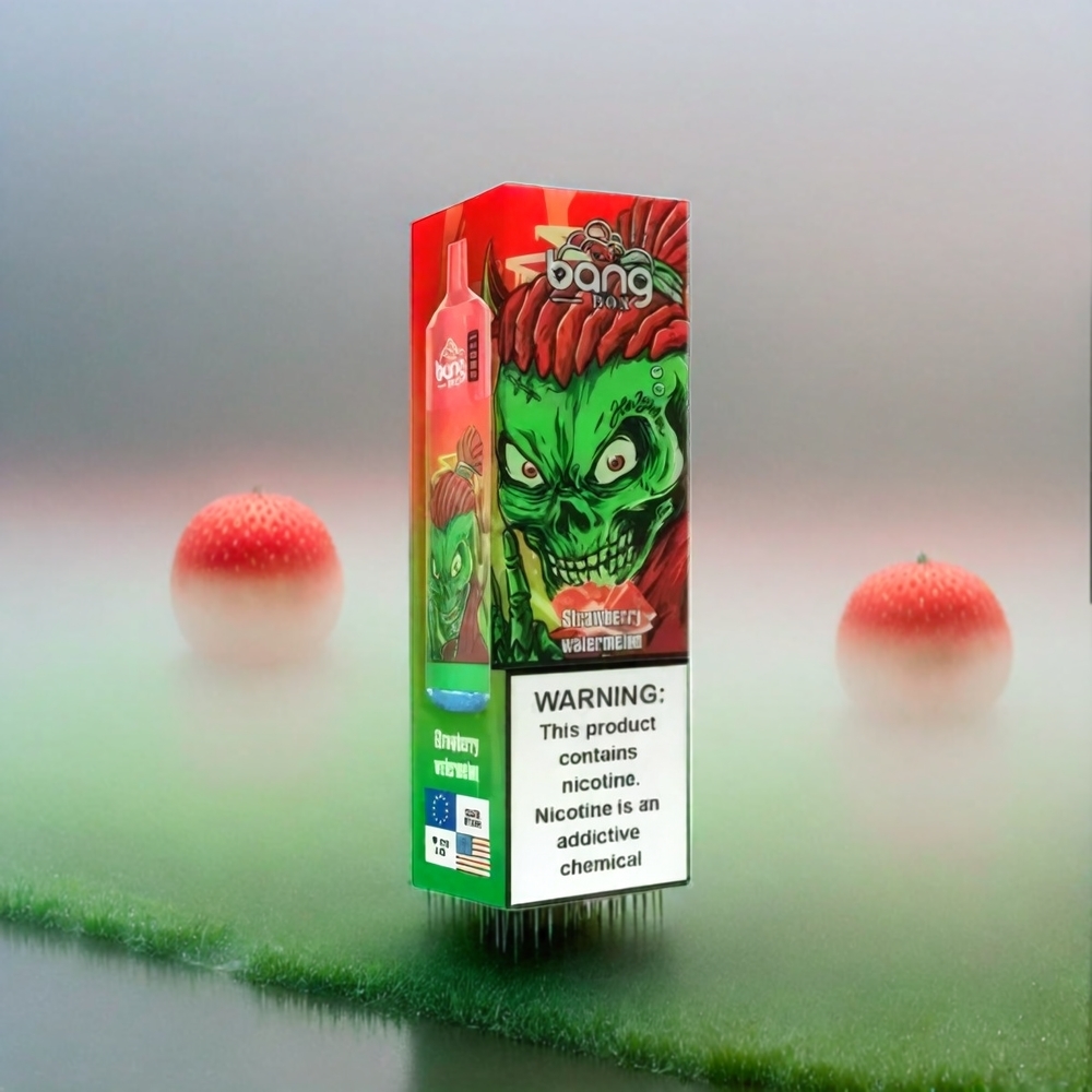 Bang Box 12000 Puffs Vape Erdbeer-Wassermelone 23ML 650mAh TYPE-C Schweiz Großhandel