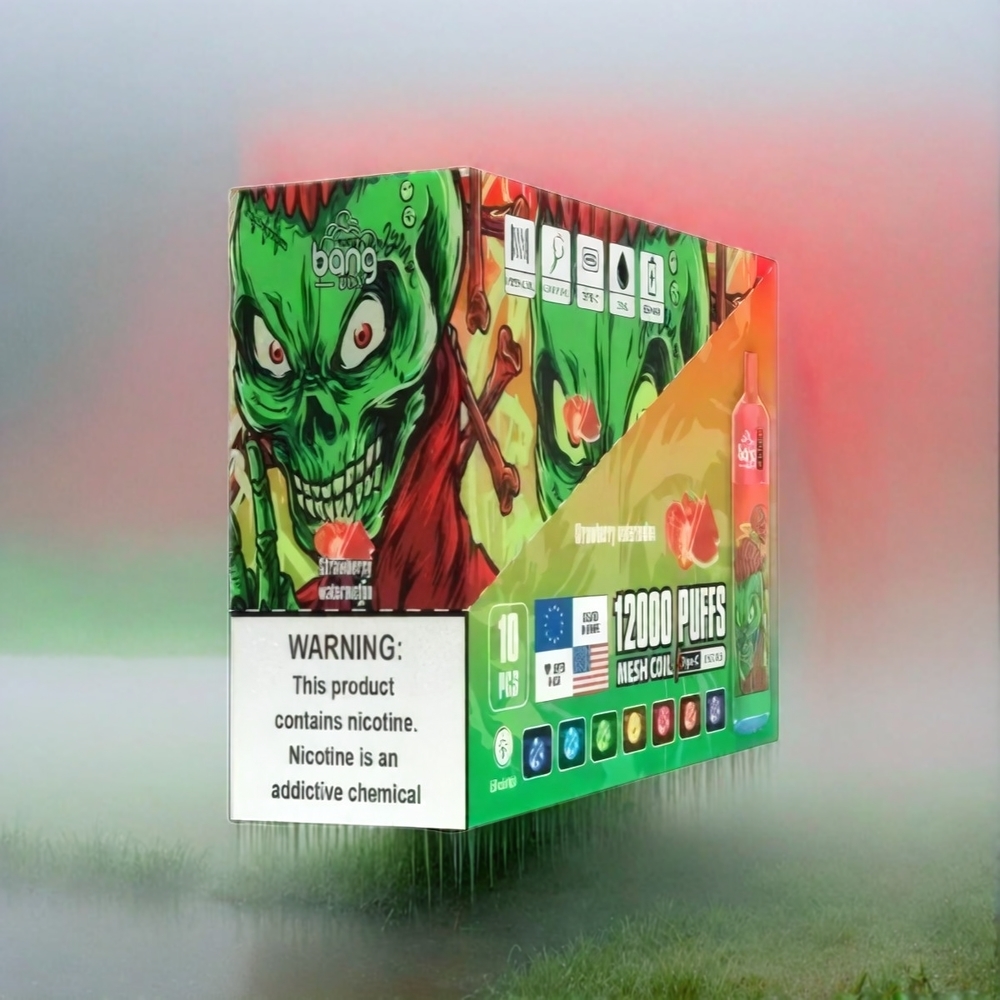 Bang Box 12000 Puffs Vape Erdbeer-Wassermelone 23ML 650mAh TYPE-C Schweiz Großhandel