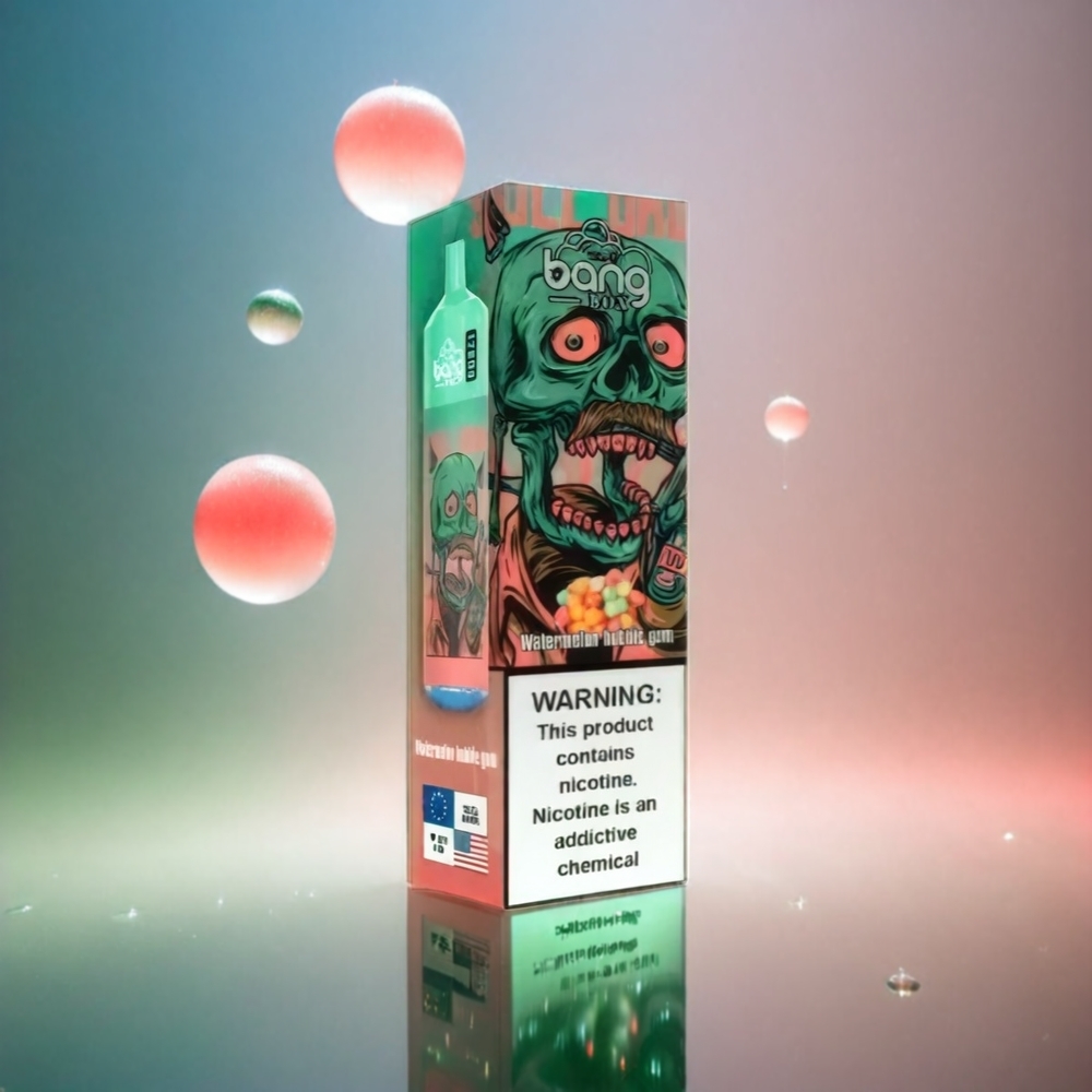Bang Box 12000 Puffs Vape Wassermelone Bubble Gum - 23ML Liquid, 650mAh, TYPE-C, Schweiz Großhandel