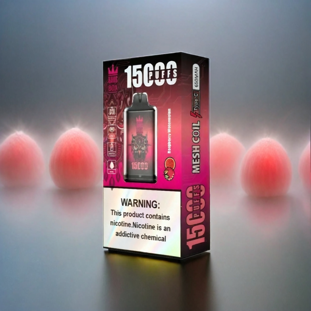 Bang Box 15000 Puffs Vape Himbeer Wassermelone 23ml 650mAh Schweiz Großhandel