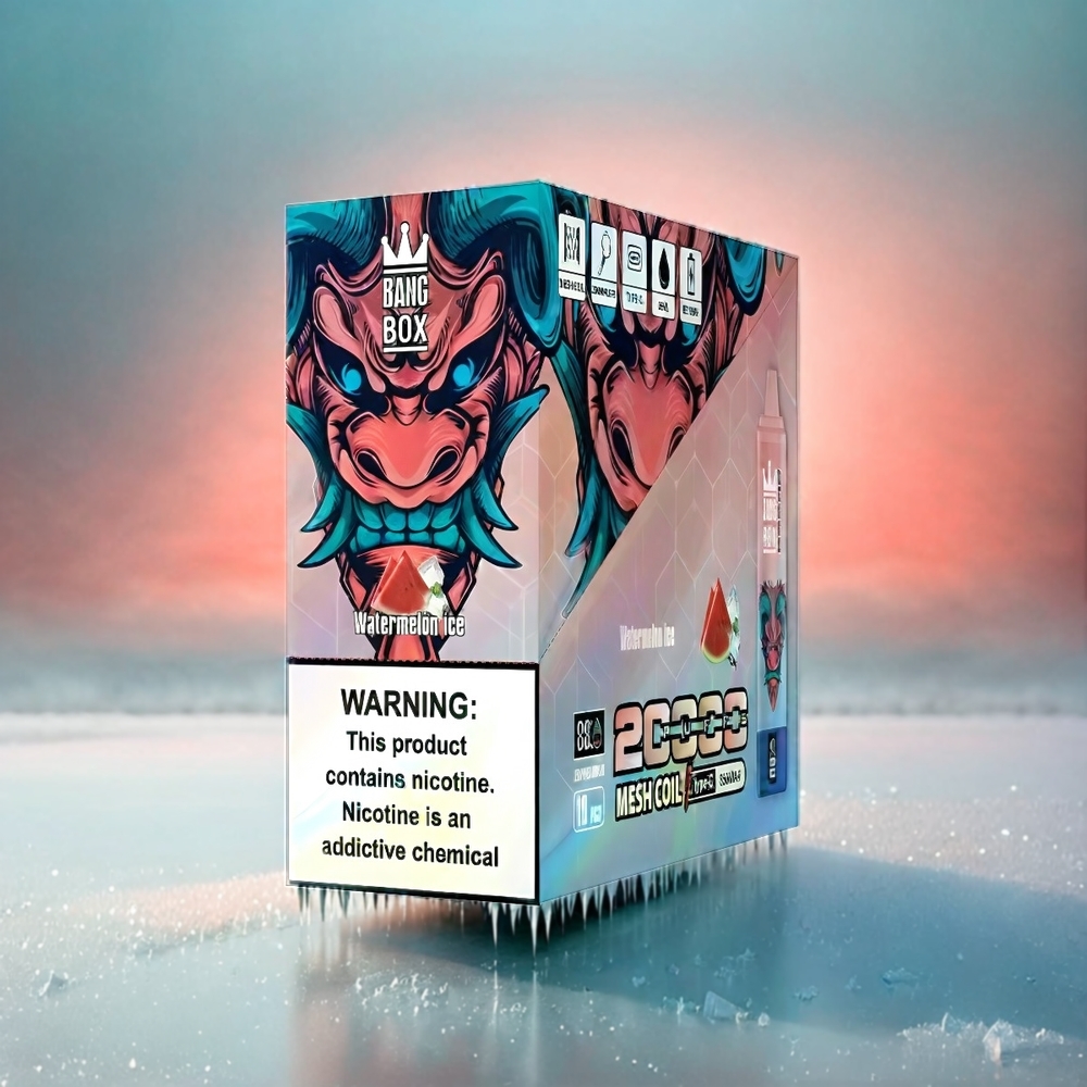 Bang Box 20000 Puffs - 5% Nikotin, 35ml E-Liquid, 850mAh, Mesh Coil, Schweiz Großhandel