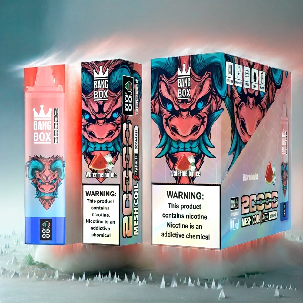 Bang Box 20000 Puffs - 5% Nikotin, 35ml E-Liquid, 850mAh, Mesh Coil, Schweiz Großhandel