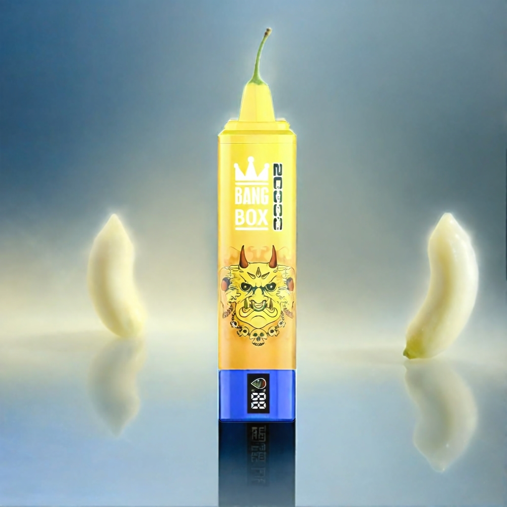 Bang Box 20000 Puffs Vape Bananen-Eis Schweiz Großhandel 35ml 850mAh Mesh Coil