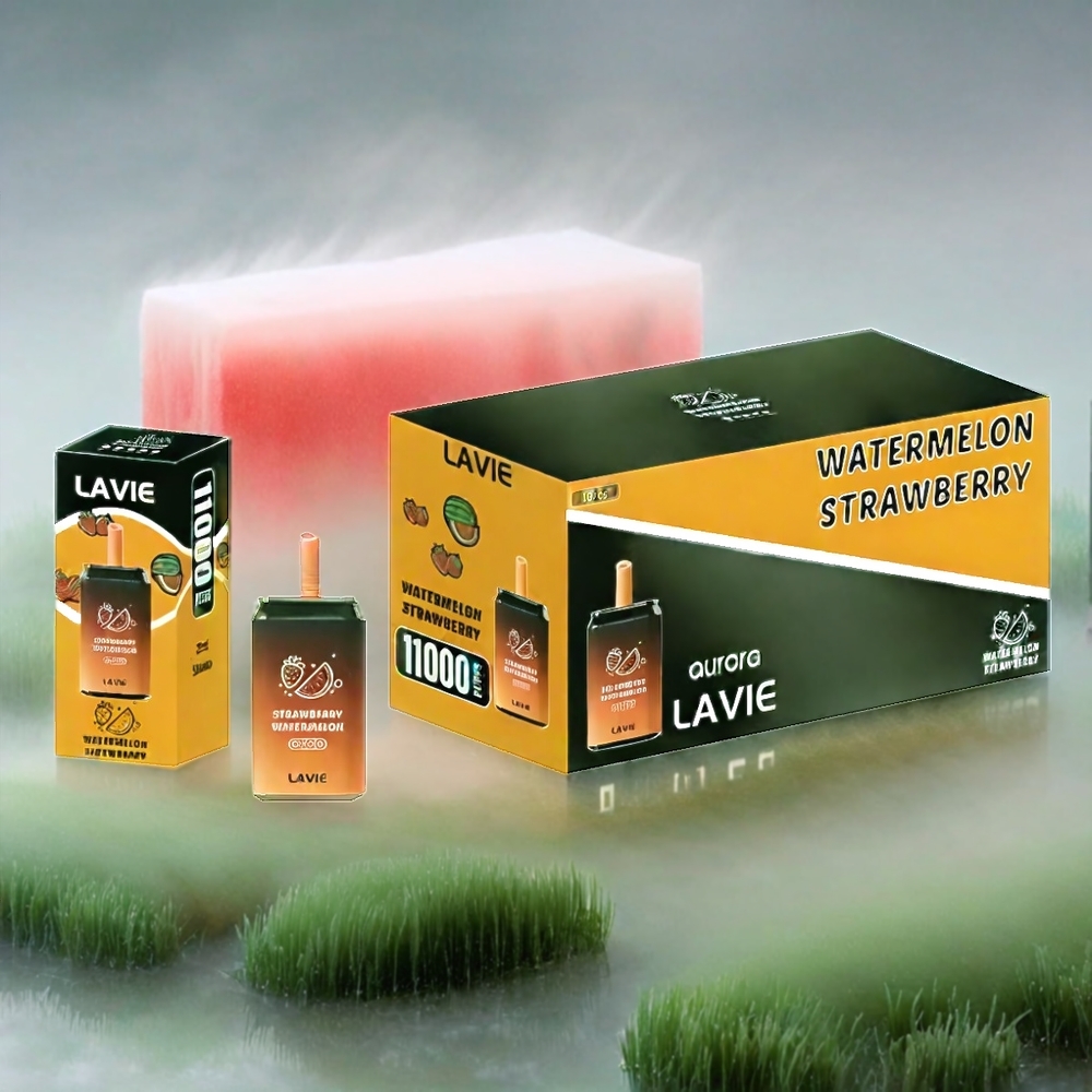 LAVIE Aurora 11000 Puffs Erdbeer-Wassermelone Vape Schweiz Großhandel – 22ML, 650mAh, Typ-C