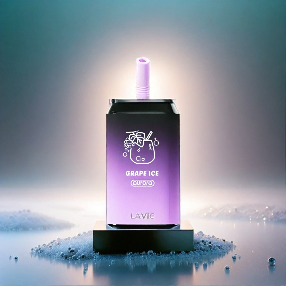 LAVIE Aurora 11000 Puffs Grape Ice (22ML, 650mAh, Typ-C) Schweiz Großhandel