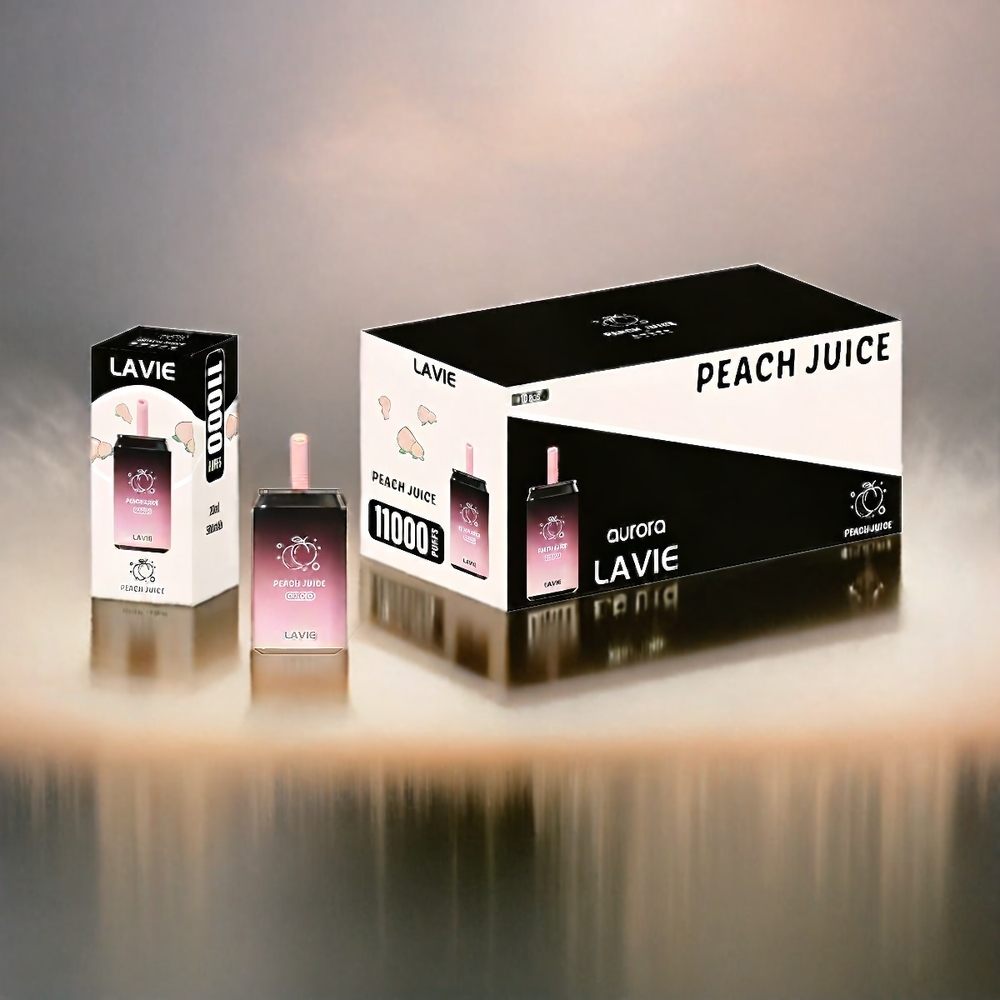 LAVIE Aurora 11000 Puffs Schweiz Großhandel – 22ML, 650mAh, Typ C, Pfirsichgeschmack