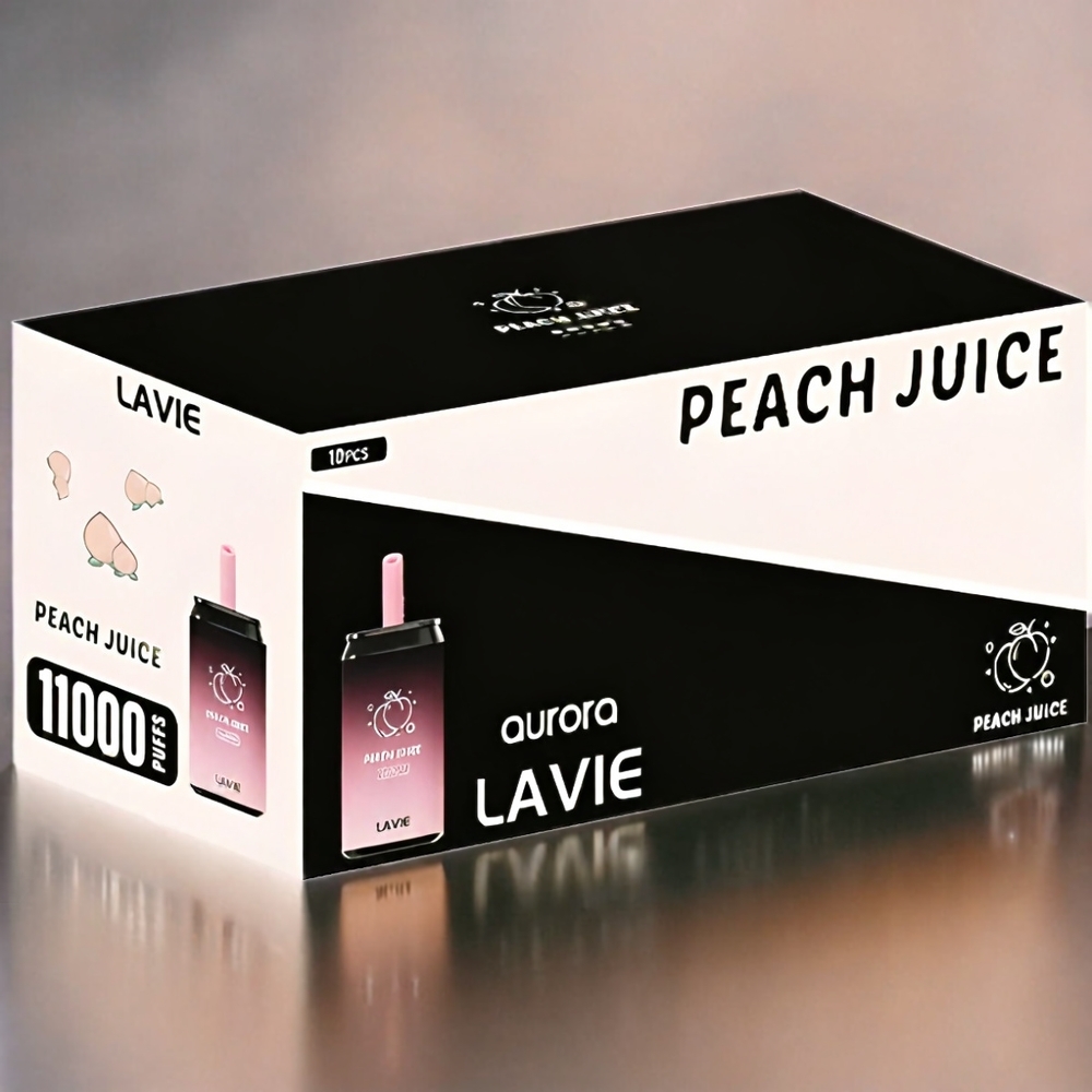 LAVIE Aurora 11000 Puffs Schweiz Großhandel – 22ML, 650mAh, Typ C, Pfirsichgeschmack