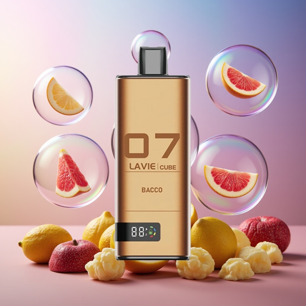 Lavie Cube 20000 Puffs Einweg-Vape Bacco Schweiz Großhandel – 28ML Liquid, 600mAh, Type C