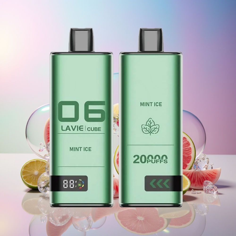 Lavie Cube 20000 Puffs Einweg-Vape Minze Eis Schweiz Großhandel – 20000 Puffs, 28ML, Typ C