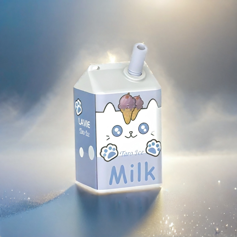 LAVIE Milk 7000 Puffs 16ML 600mAh Type C Schweiz großhandel – Lavie Milk Taro Eis