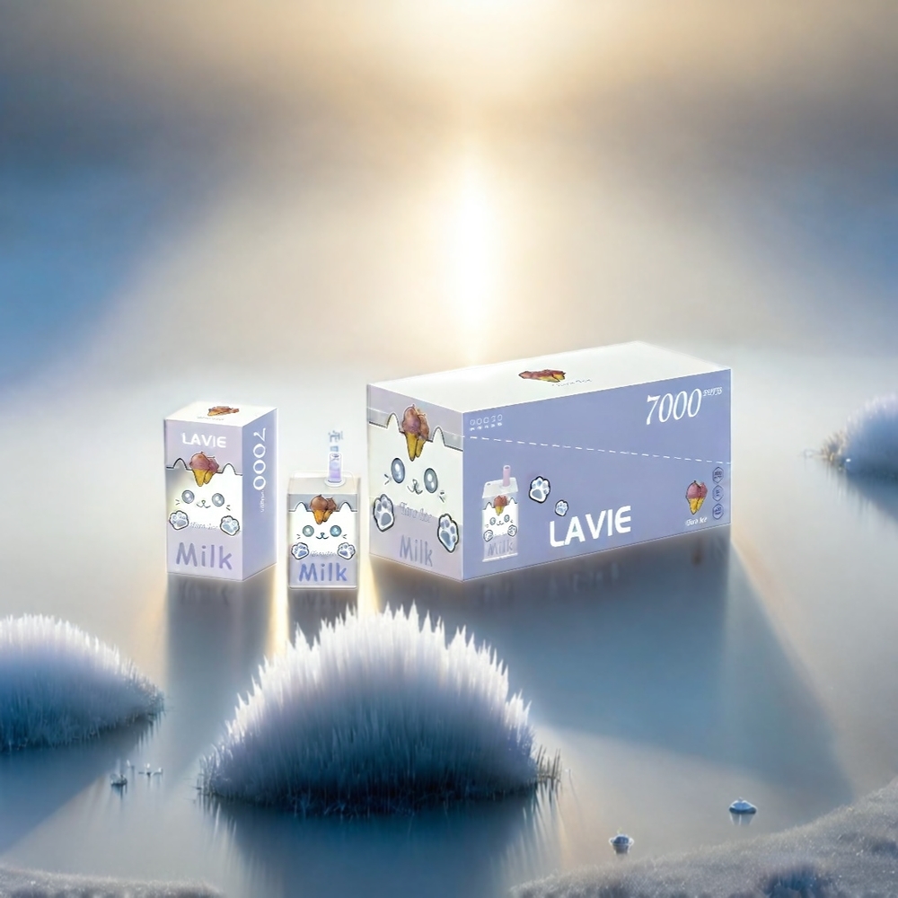 LAVIE Milk 7000 Puffs 16ML 600mAh Type C Schweiz großhandel – Lavie Milk Taro Eis