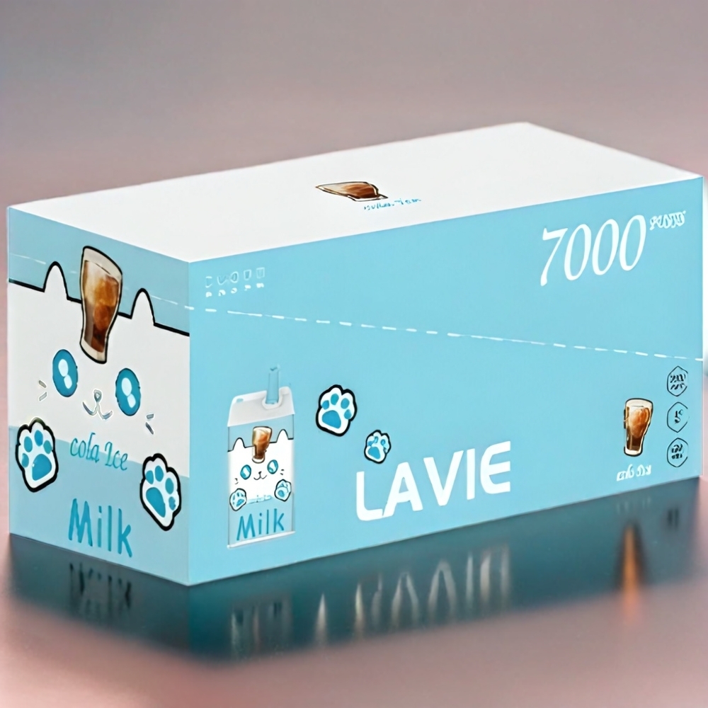 LAVIE Milk 7000 Puffs Cola Eis – 16ML E-Liquid, 600mAh, Typ C, Schweiz Großhandel