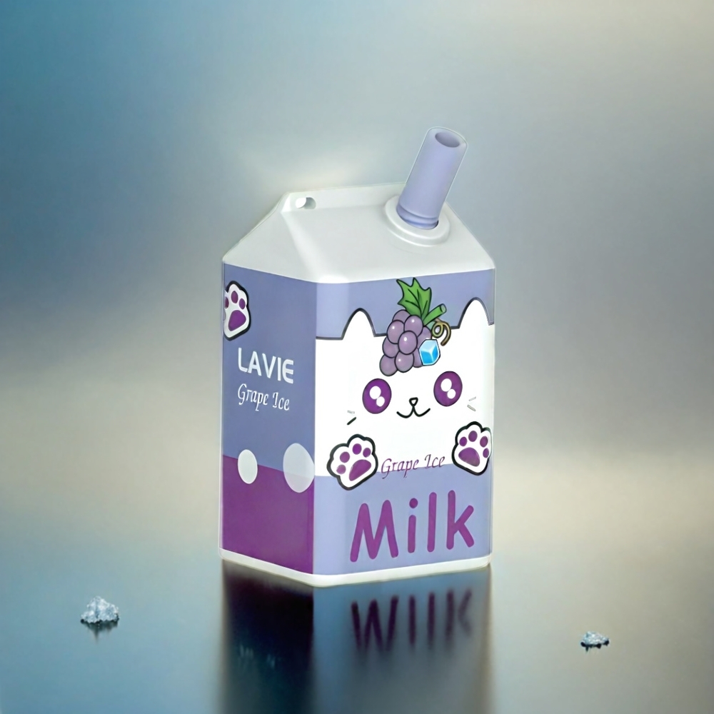 LAVIE Milk 7000 Puffs Grape Ice (600mAh, 16ML) Schweiz Großhandel