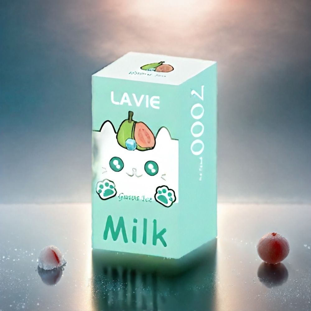 LAVIE Milk 7000 Puffs Guava Eis Schweiz Großhandel – 16ML, 600mAh, Type-C