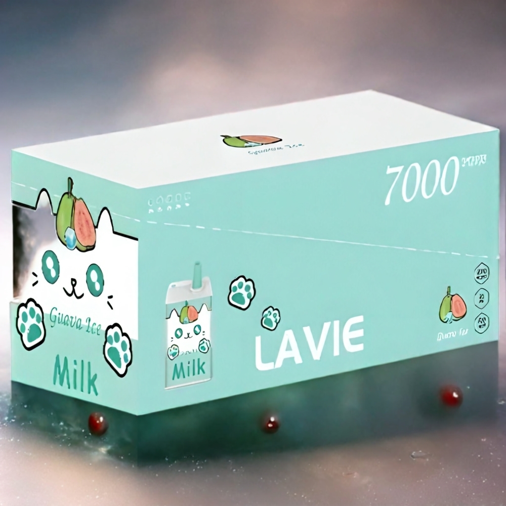 LAVIE Milk 7000 Puffs Guava Eis Schweiz Großhandel – 16ML, 600mAh, Type-C