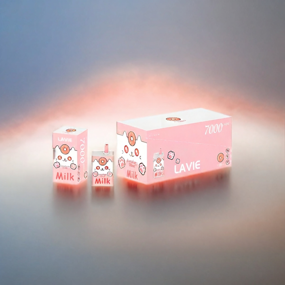 LAVIE Milk 7000 Puffs Strawberry Donut 16ML 600mAh Schweiz großhandel