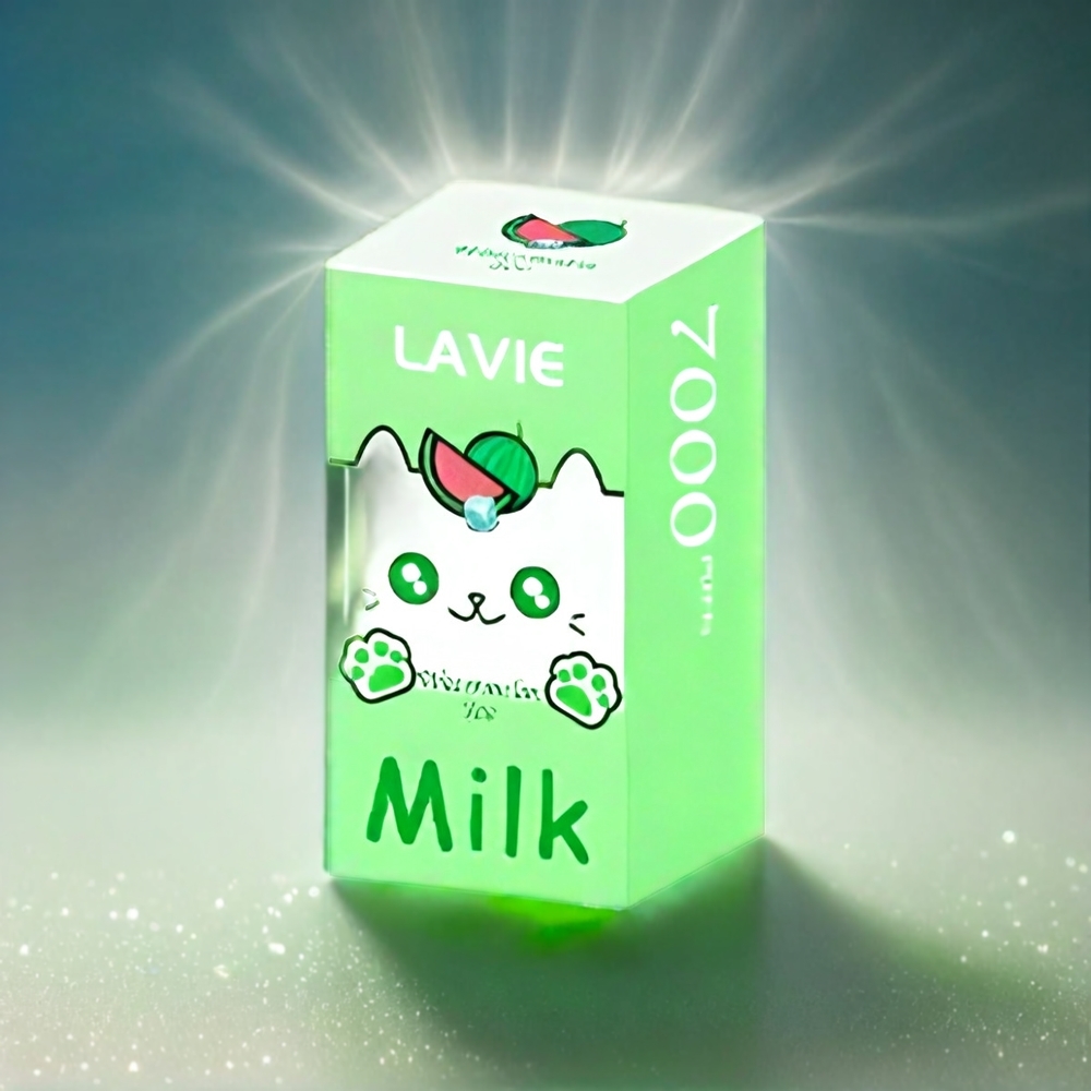 LAVIE Milk 7000 Puffs Wassermelone-Eis Schweiz Großhandel – 16ML, 600mAh, Typ-C