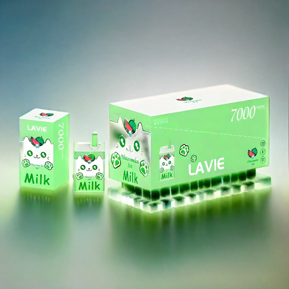 LAVIE Milk 7000 Puffs Wassermelone-Eis Schweiz Großhandel – 16ML, 600mAh, Typ-C