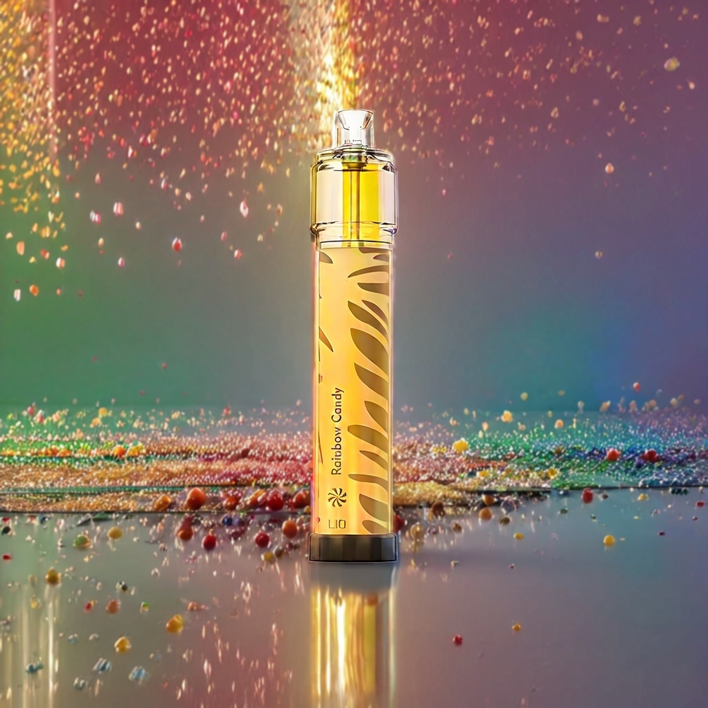 LIO Bee Lit 2500 Puffs Einweg-Vape Rainbow Candy (Regenbogen Bonbon) – 1300mAh, 6.0ml, Schweiz Großhandel