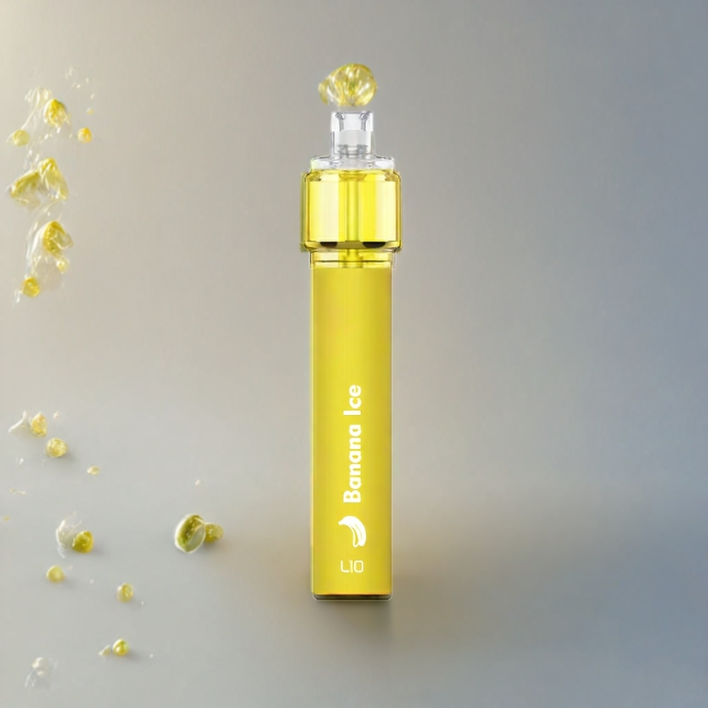 LIO Bee18 Max 2500 Puffs Einweg-Vape Bananeneis, 6.5ml E-Liquid, 1300mAh Akku, Schweiz Großhandel