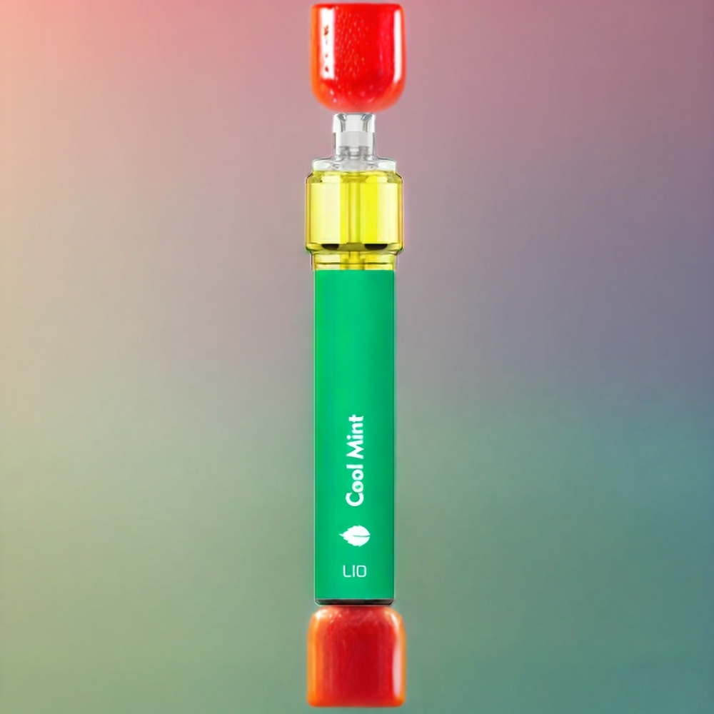LIO Bee18 Max 2500 Puffs Einweg-Vape Cool Mint (Erfrischendes Minze) – 6,5ml E-Liquid, 1300mAh, Schweiz Großhandel