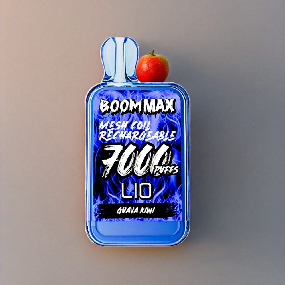 LIO BOOM MAX 7000 Puffs Einweg-Vape Guave Kiwi Schweiz Großhandel – 15ml, 650mAh, Type-C
