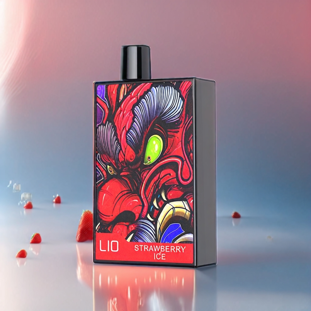 LIO CAPO 4500 Puffs Einweg-Vape Erdbeer-Eis – 12ml E-Liquid, 600mAh, Schweiz Großhandel