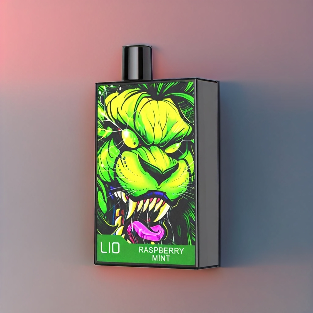 LIO CAPO 4500 Puffs Einweg-Vape Himbeer Minze – 12ml, 600mAh, Type-C, Schweiz großhandel