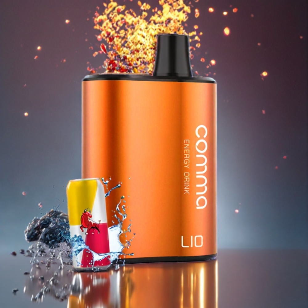 LIO COMMA 5000 Puffs Einweg-Vape Energy Drink – 15 ml, 900mAh, Type-C, Schweiz Großhandel