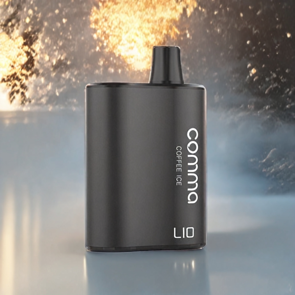 LIO COMMA 5000 Puffs Einweg-Vape Kaffee-Eis, 15 ml / 900mAh / Typ-C – Schweiz Großhandel