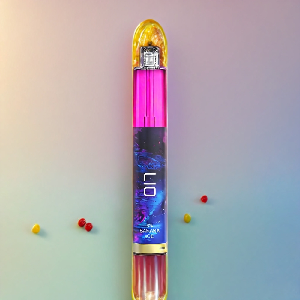 LIO Max Mesh 3000 Puffs Einweg-Vape Banana Ice (10 mL, 1000mAh, 50mg) Schweiz großhandel
