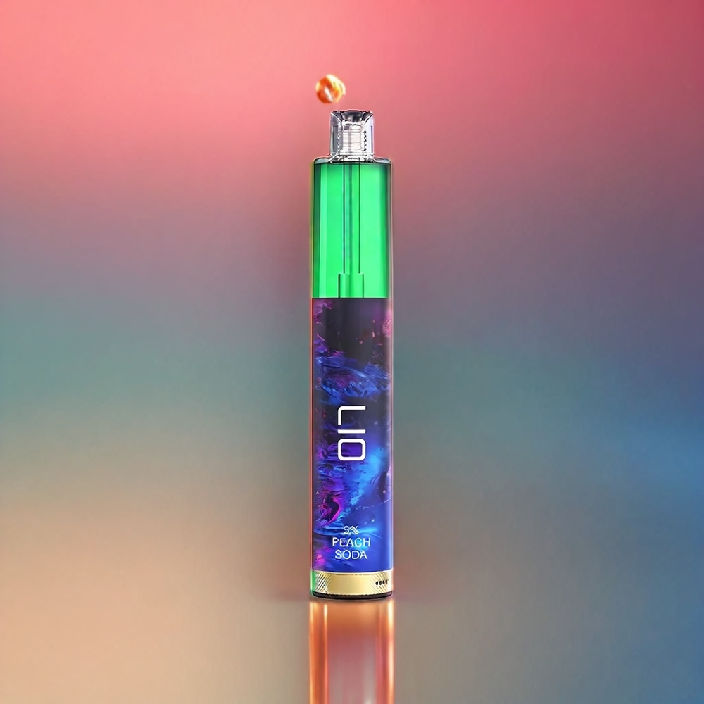 LIO Max Mesh 3000 Puffs Einweg-Vape Pfirsich Soda – 10 mL, 1000mAh, Schweiz Großhandel
