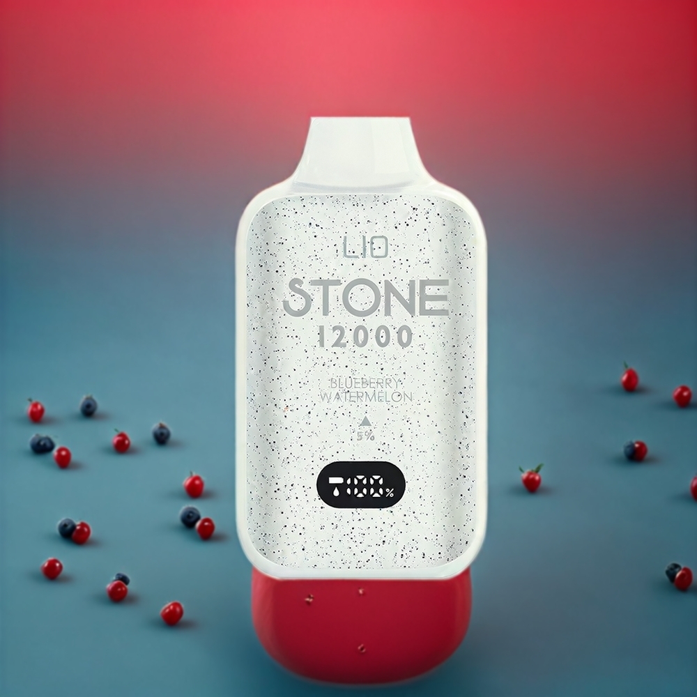LIO Stone 12000 Puffs Einweg-Vape Blaubeere Wassermelone Schweiz Großhandel – 18ML, 550mAh, Type-C