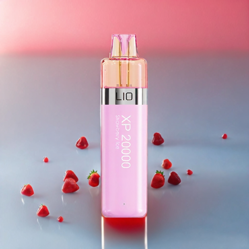 LIO XP 20000 Puffs Einweg-Vape Erdbeer-Eis – 12ML, 50mg, 900 mAh, Schweiz Großhandel