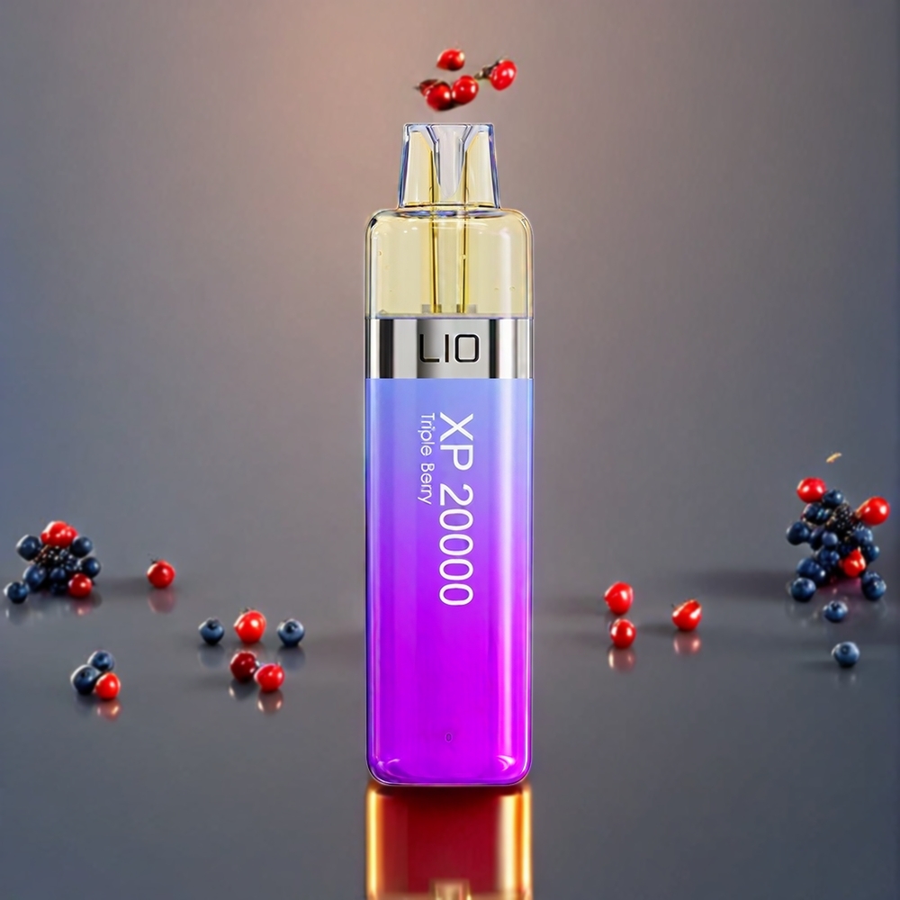 LIO XP 20000 Puffs Einweg-Vape Triple Beere – 12ML, 50mg, 900 mAh, Typ-C (Schweiz Großhandel)