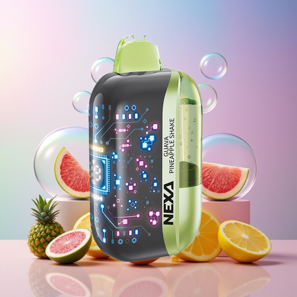 NEXA Ultra 50K Einweg-Vape Guave-Ananas Shake mit 20ml Füllmenge, 50000 Zügen, 5% Nikotin - Schweiz großhandel
