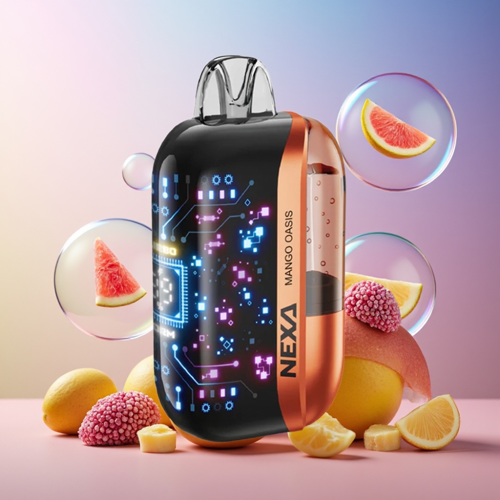 NEXA Ultra 50K Einweg-Vape Mango-Oase mit 20ml Füllmenge, 50000 Zügen, 5% Nikotin – Schweiz Großhandel