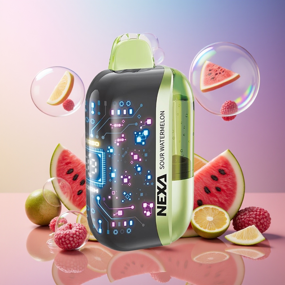 NEXA Ultra 50K Einweg-Vape Saurer Wassermelone Schweiz Großhandel – 20ml, 50000 Züge, 5% Nikotin
