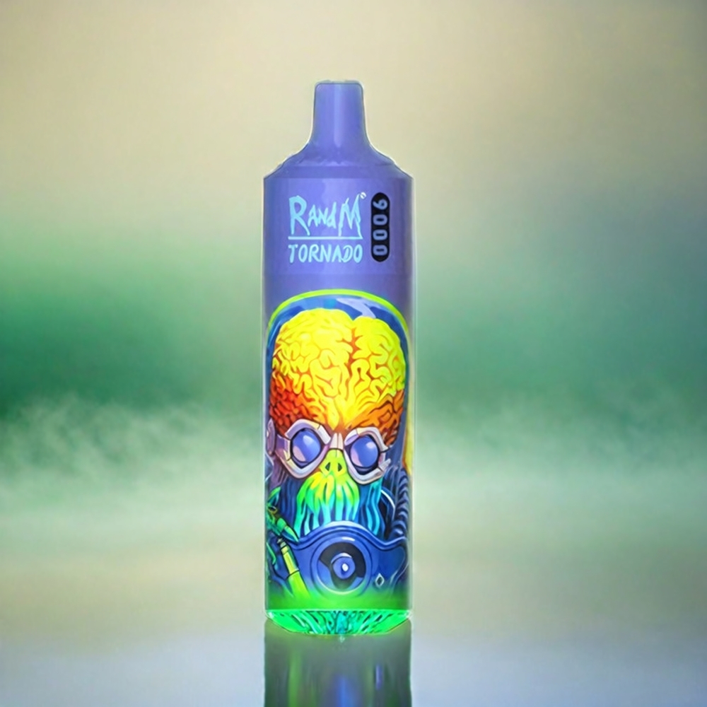 RandM Tornado 9000 Puffs 18 mL Mesh Coil Cool Mint (Eisige Minze) Schweiz Großhandel