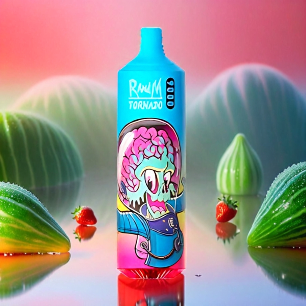 RandM Tornado 9000 Puffs 18 mL Mesh Coil Schweiz Großhandel Prime Erdbeer-Wassermelone