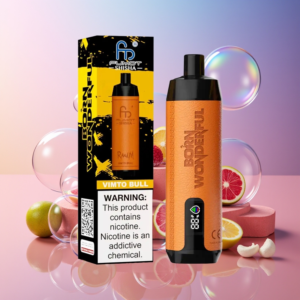 RandM Fumot Shisha 10000 Puffs Wegwerf-Vape Schweiz Großhandel mit 18ml E-Liquid, 850 mAh, Type-C