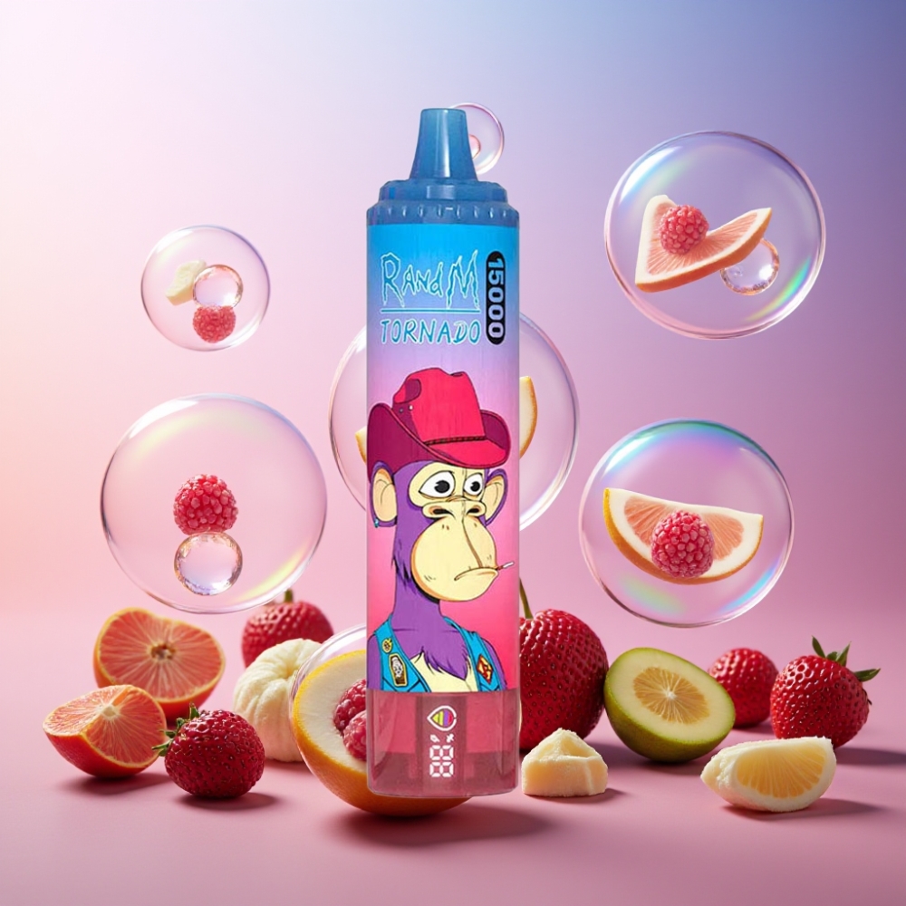 Fumot RandM Tornado 15000 Puffs Einweg-Vape Gemischte Beeren 25ml 850mAh Mesh Coil Schweiz großhandel